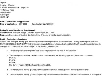 PLANNING PERMISSION